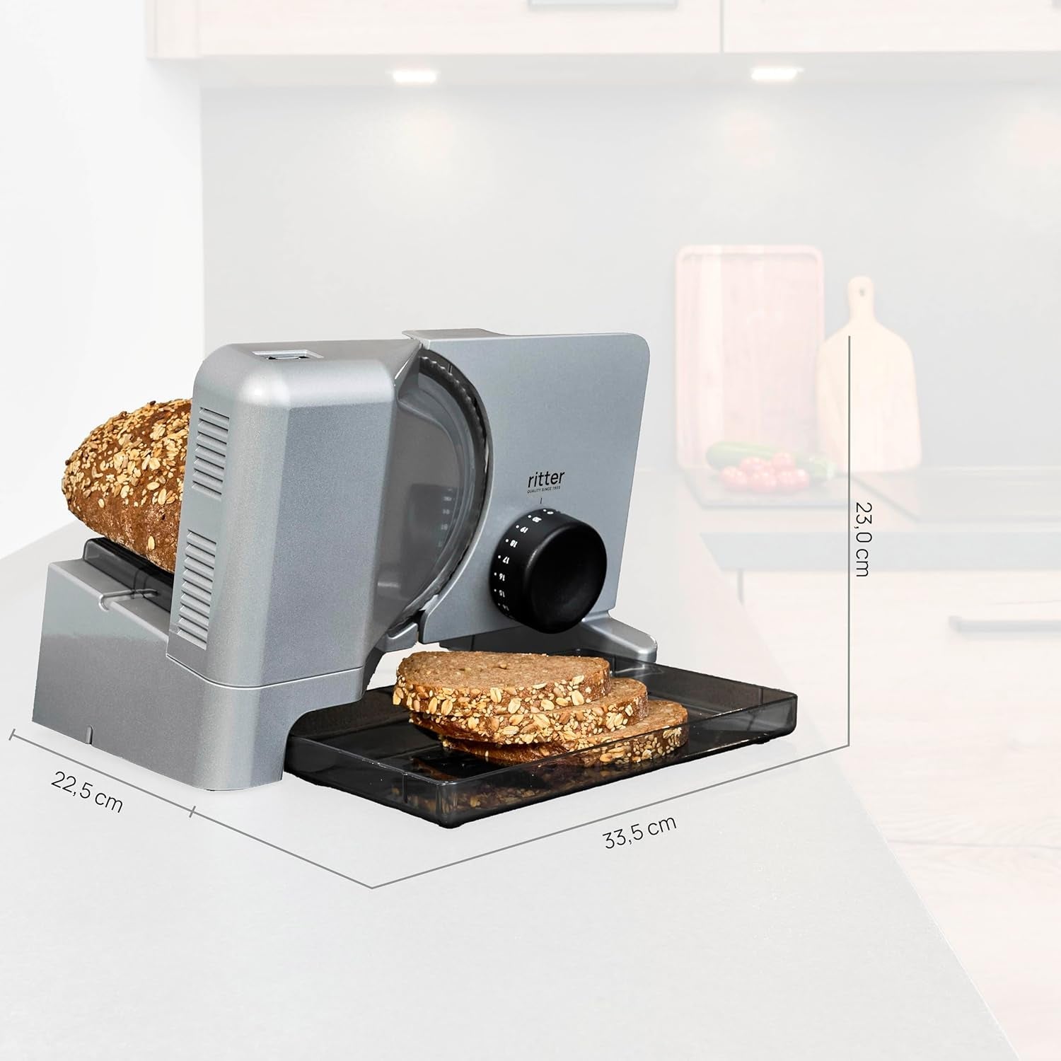 Ritter E 16 Duo plus Trancheuse électrique multifonctionnelle, fabriquée en Allemagne Râpes et trancheuses Naty Shop