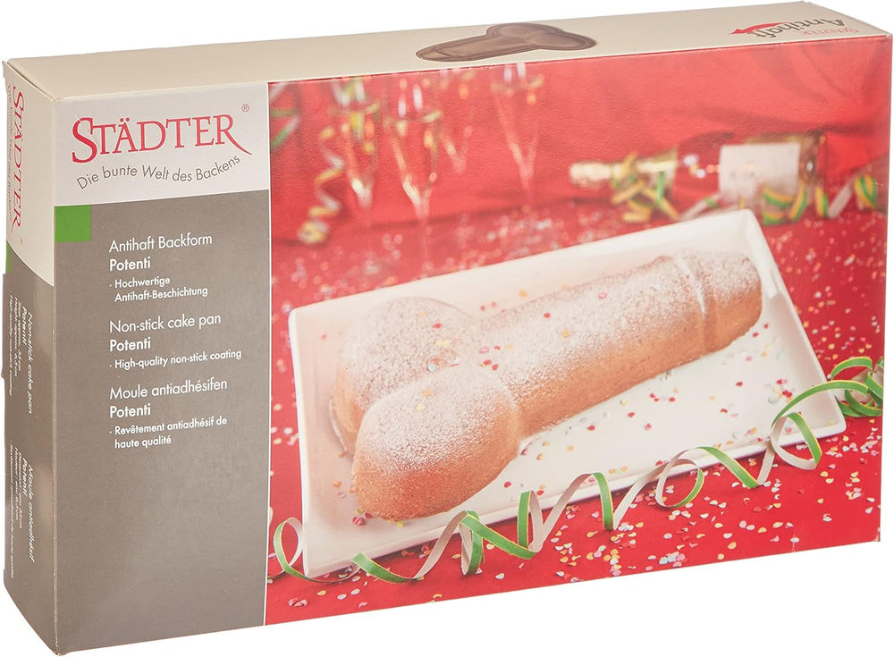 Staedter - Motivbackform Emil Der Igel - Hochwertige Antihaftbeschichtung - PFAS Frei Moules et plaques pour la pâtisserie Naty Shop Motivbackform Potenti