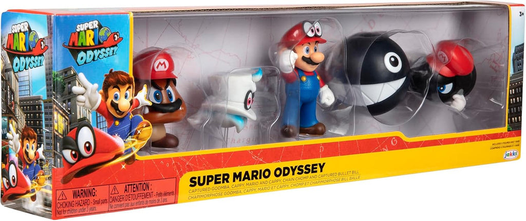 Ksruee Super Mario Mario Odyssey pachet de 5, 6 cm Action figures Naty Shop