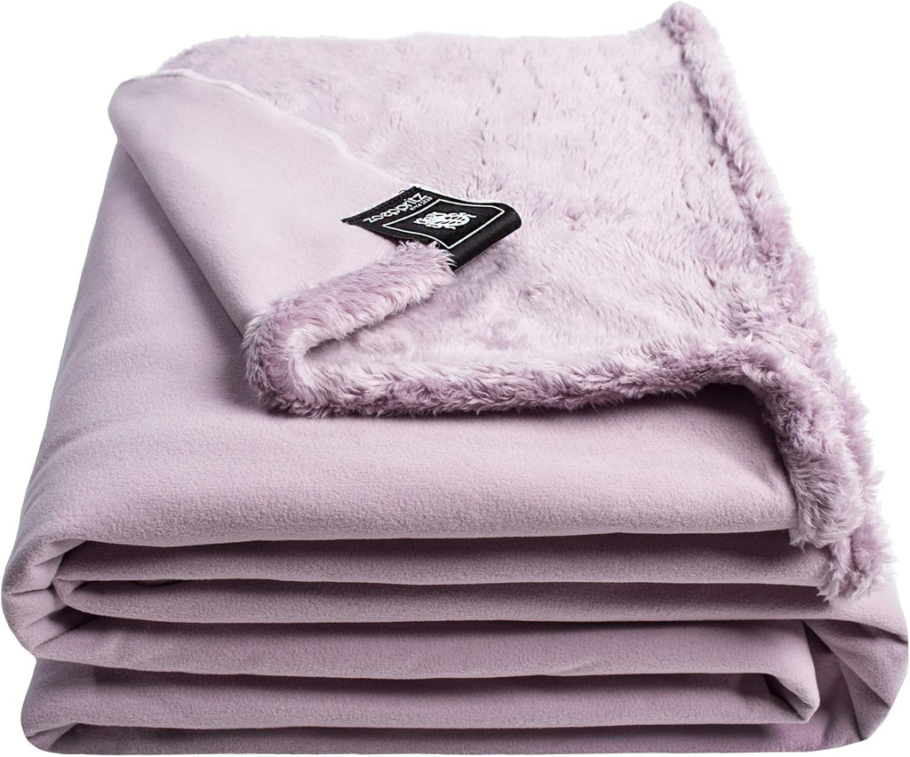 Pătură Reborn Bliss - Pătură confortabilă din blană artificială - Pătură din blană artificială pufoasă și luxoasă cu spate neted - 140X190 Cm - 310 Rose - De "Zoeppritz since 1828" Paturi si Cuverturi 'zoeppritz since 1828' 310 Trandafir 140X190Cm