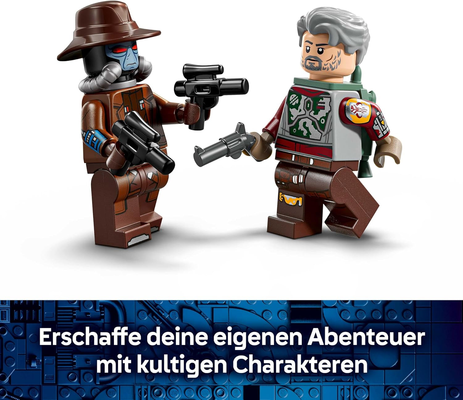 LEGO Star Wars 75437 Cobb Vanths Speeder - inkl. Cobb Vanth & Cad Bane Minifiguren sowie Blaster & Jetpack - Geschenk für Jungen ab 7 Jahren und Fans von The Mandalorian