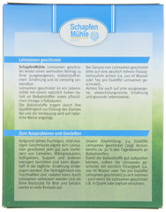 Schapfen Mill Lot de 10 graines de lin moulues 200 g