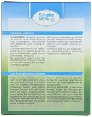 Schapfen Mühle Graines de lin, 200 grammes Céréales Naty Shop