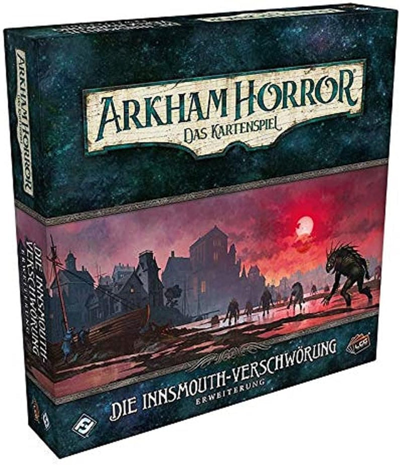Fantasy Flight Games, Arkham Horror : LCG, jeu de base, jeu expert, jeu de cartes, 1 à 4 joueurs, à partir de 14 ans, 45 minutes et plus, allemand, multicolore, coloré