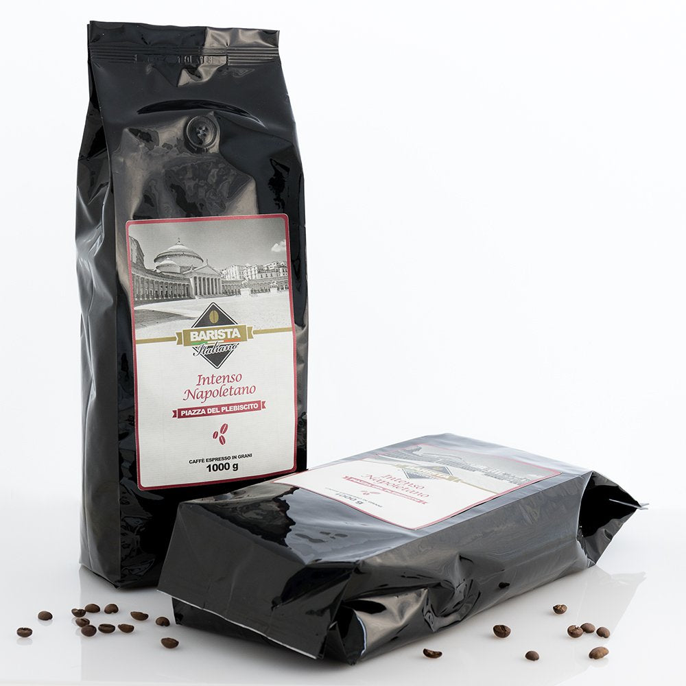2 x 1KG Kaffeebohnen - Premium Gesmack (INTENSO NAPOLETANO)
