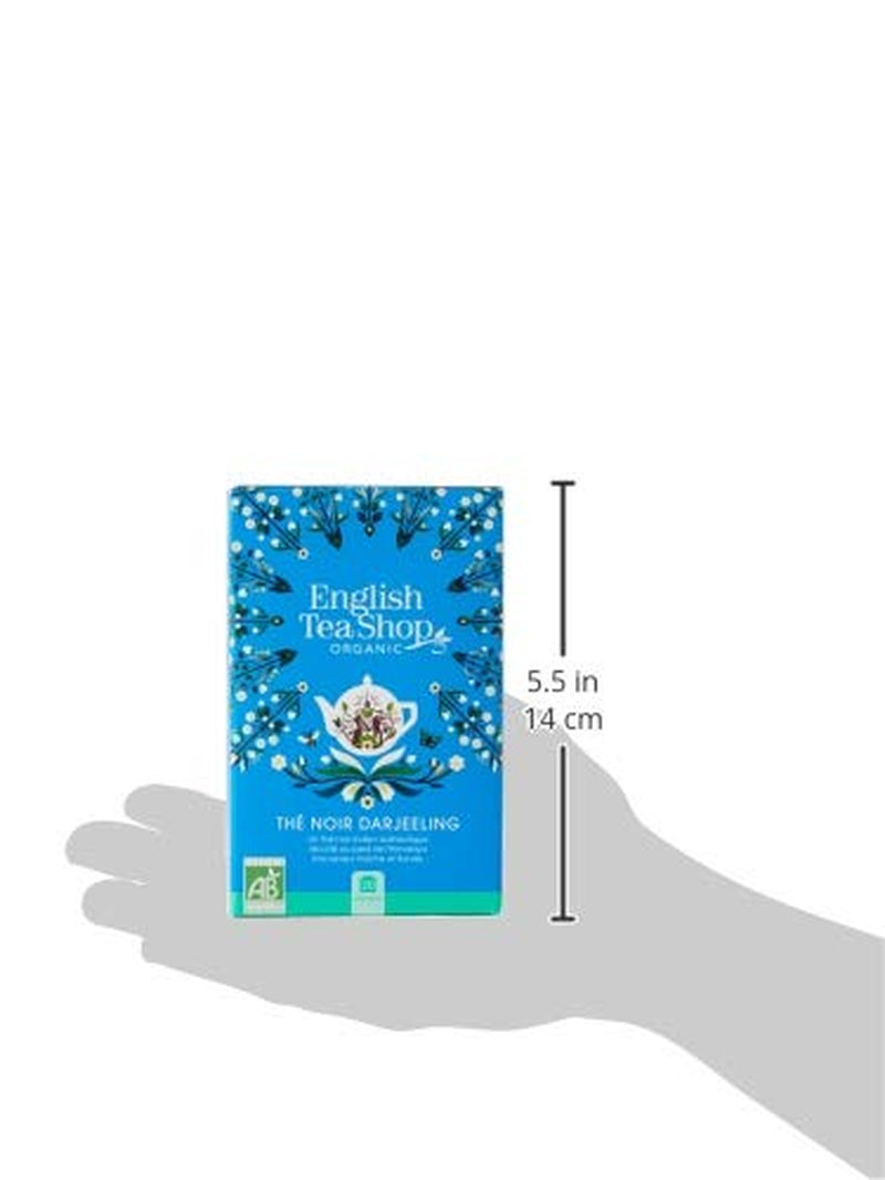 ETS - Thé noir Darjeeling, BIO, 20 sachets de thé (paquet de 2)