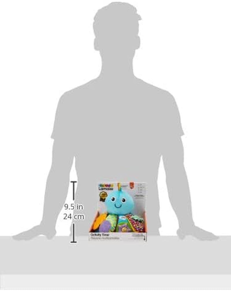 LAMAZE Octivity Time Jouet sensoriel pour bébé, jeu et découverte doux pour bébé, poulpe pour tout-petits à partir de 6 mois, garçons et filles de plus de 1 an Jouets pour bébés Naty Shop