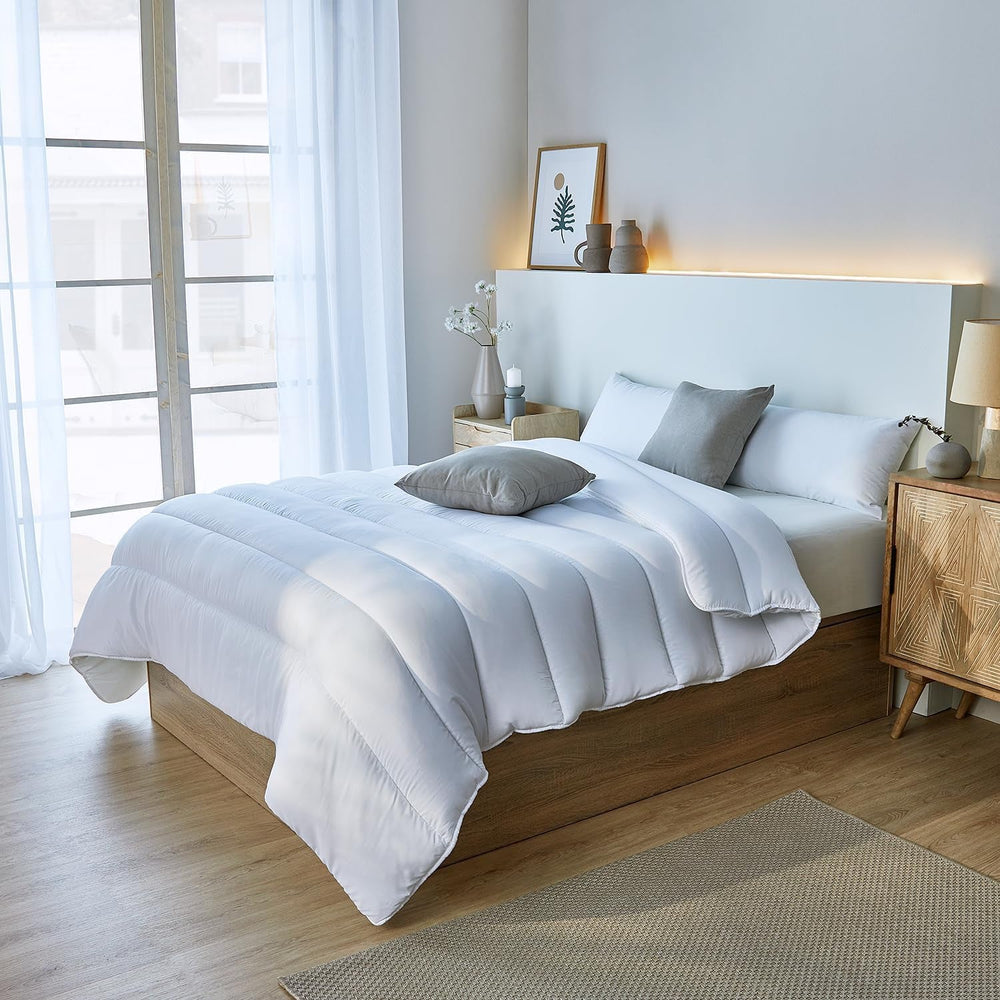 Pikolin Home - Drap personnalisable 100% coton, respirant, durable et résistant Couettes et couettes Naty Shop