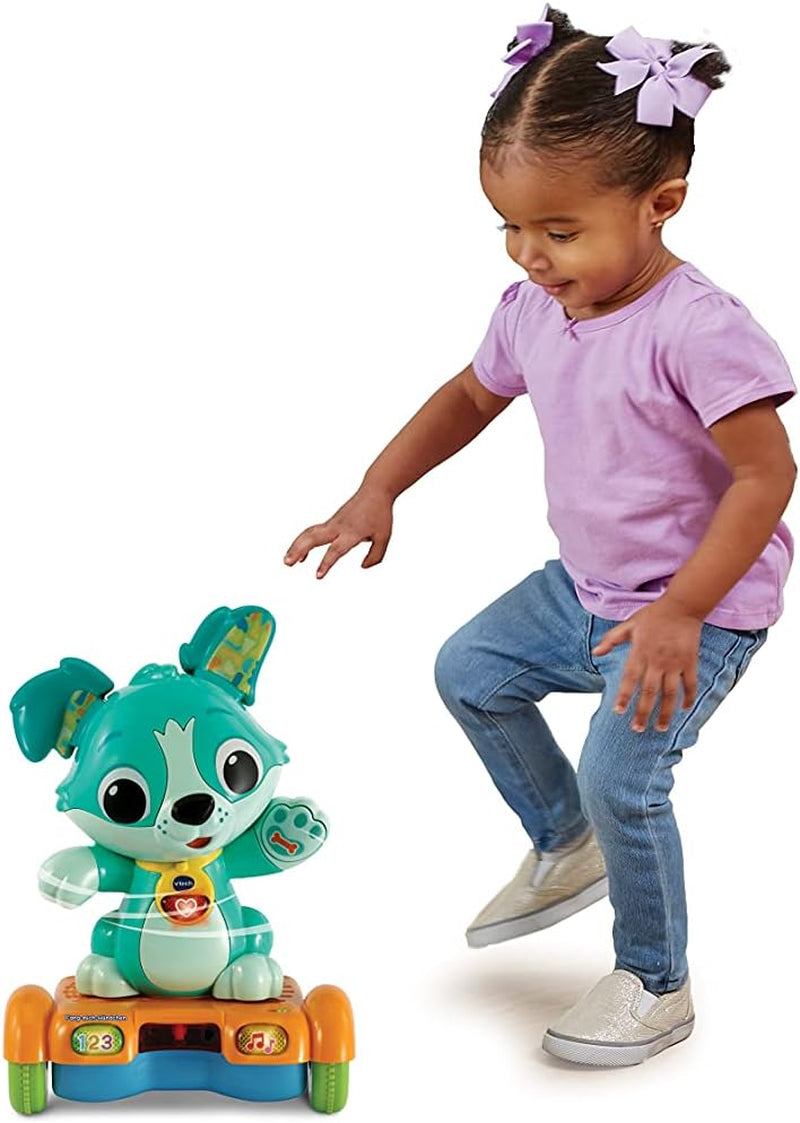 Vtech Baby Catch Me Puppy - Le chiot hoverboard motorisé encourage le mouvement - Avec des oreilles mobiles, des chansons, des sons et du contenu d'apprentissage - Pour les enfants âgés de 12 à 36 mois Bebe Toys Naty Shop