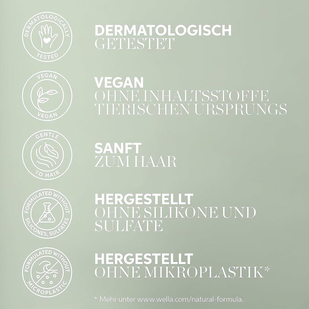 Wella Professionals Elements - soin naturel pour cheveux secs, abîmés et cuir chevelu sensible - après-shampoing sans rinçage, masque et spray aux antioxydants et à l'essence d'olive Naty Shop Hair Mask