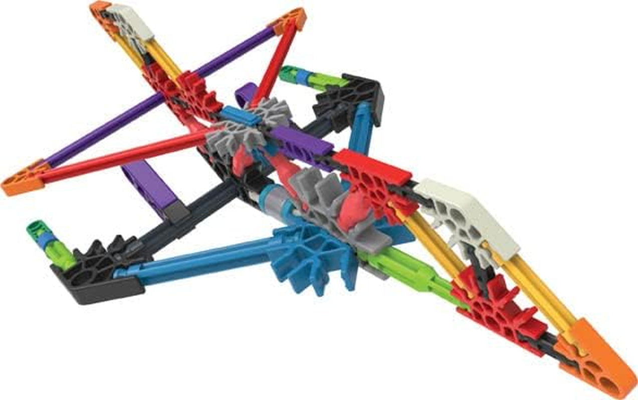 Jouets de jeu K'Nex Phantasie-Space Shuttle, Basic Fun, 17021, 60 pièces, jeux de société pédagogiques pour enfants, conçus pour les jeunes et les filles de 5 à 10 ans
