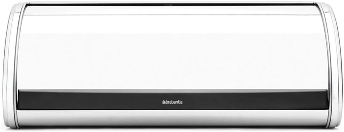 Corbeille à pain roulante/acier brillant (y compris les panneaux latéraux) Boîtes de conservation des aliments Naty Shop Titre par défaut