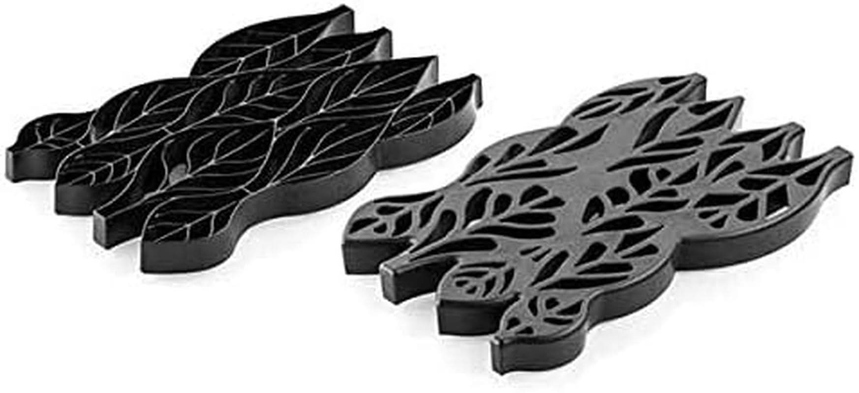 Silikomart, Voila Cookie Leaves boîte à biscuits, 240mm X 150mm, hauteur 20mm Cuisine Naty Shop