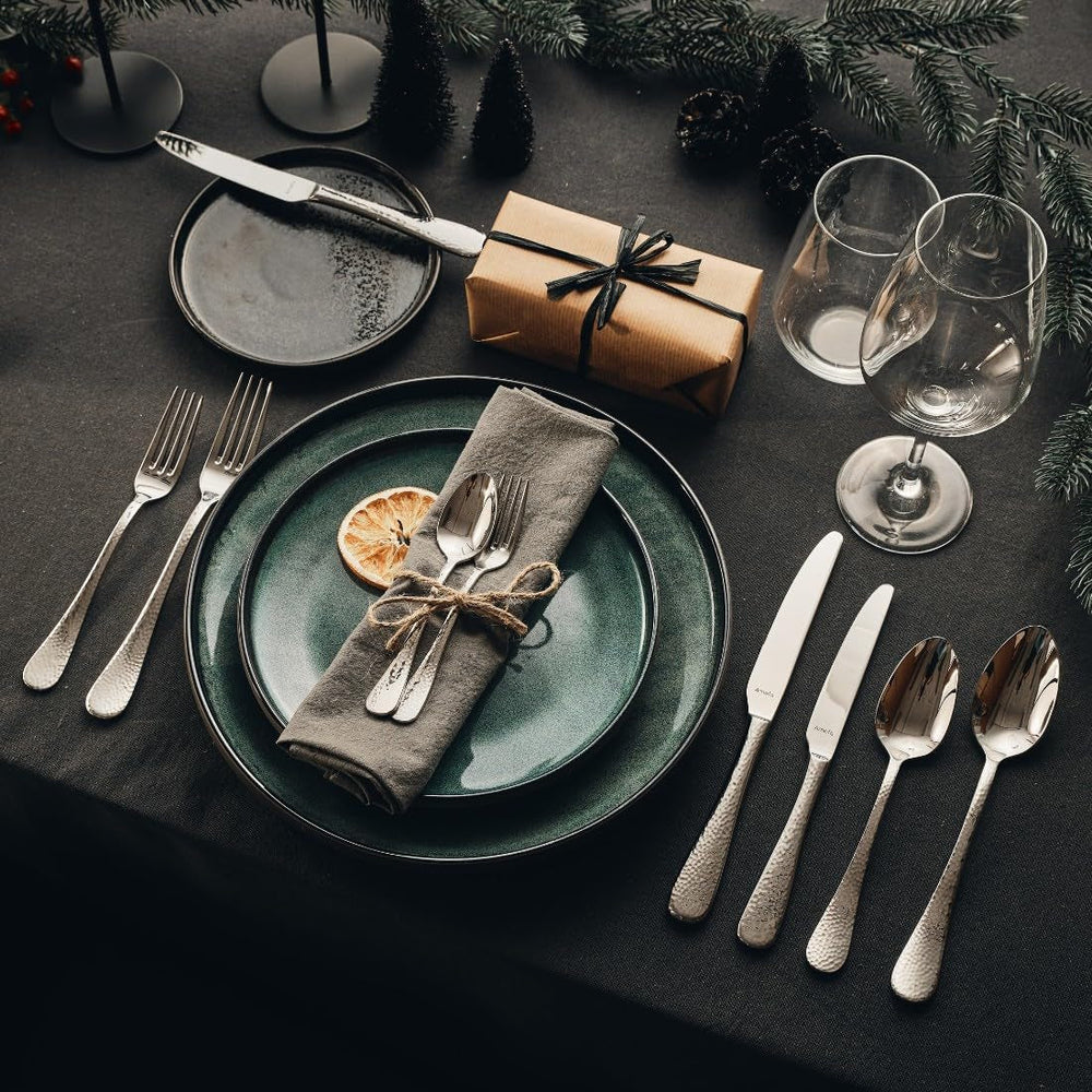 Amefa Sierra set de couverts 6 personnes | Cuisine 24 pièces en inox 18/10 Naty Shop