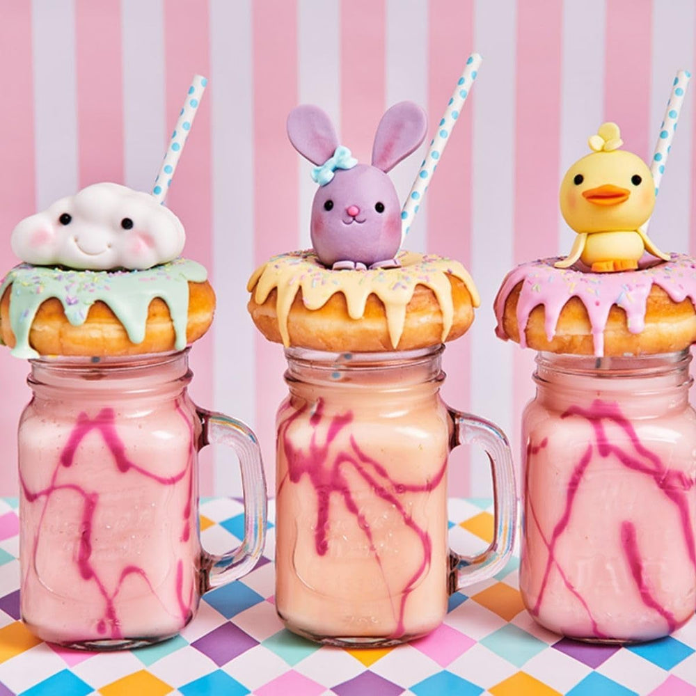 Funcakes Mix Für Donuts, Backen Sie Ganz Einfach Ihre Eigenen Donuts Zu Hause in Der Friteuse or Im Ofen, Halal. Boutique 500 G. Naty