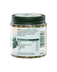Fuchs Gewürze - Blumiges Kräutersalz | Gewürzsalz avec Rosenblütenblättern, Minze & Salz | Verfeinert Gemüse et Pasta-Gerichte | 45 g dans du wiederverschließbaren Gewürzglas