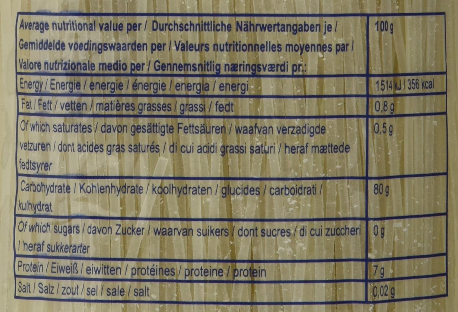 - Nouilles de riz 1 mm., (1 X 400 GR)