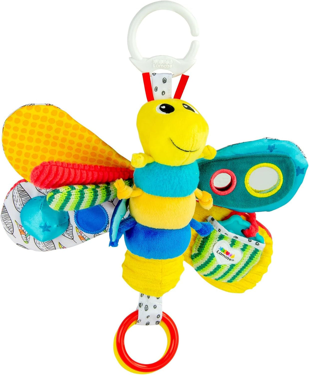 Lamaze Jouet Bébé Clip & Go "Freddie la Luciole", Jouet de Haute Qualité pour les Tout-Petits, Jouet à Clipser pour Renforcer la Relation Parent-Enfant, Dès 0 Mois, Plusieurs Couleurs Bebe Toys Naty Shop Freddie Firefly