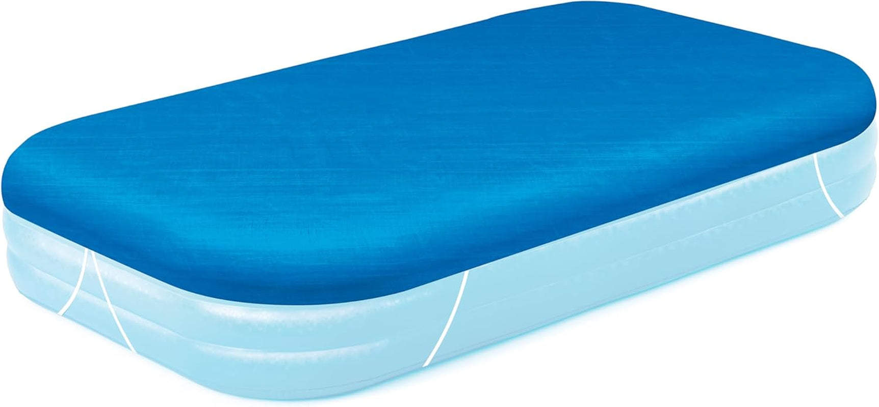 Prelată Bestway PE pentru piscine familiale 340 x 230 cm, albastră, dreptunghiulară