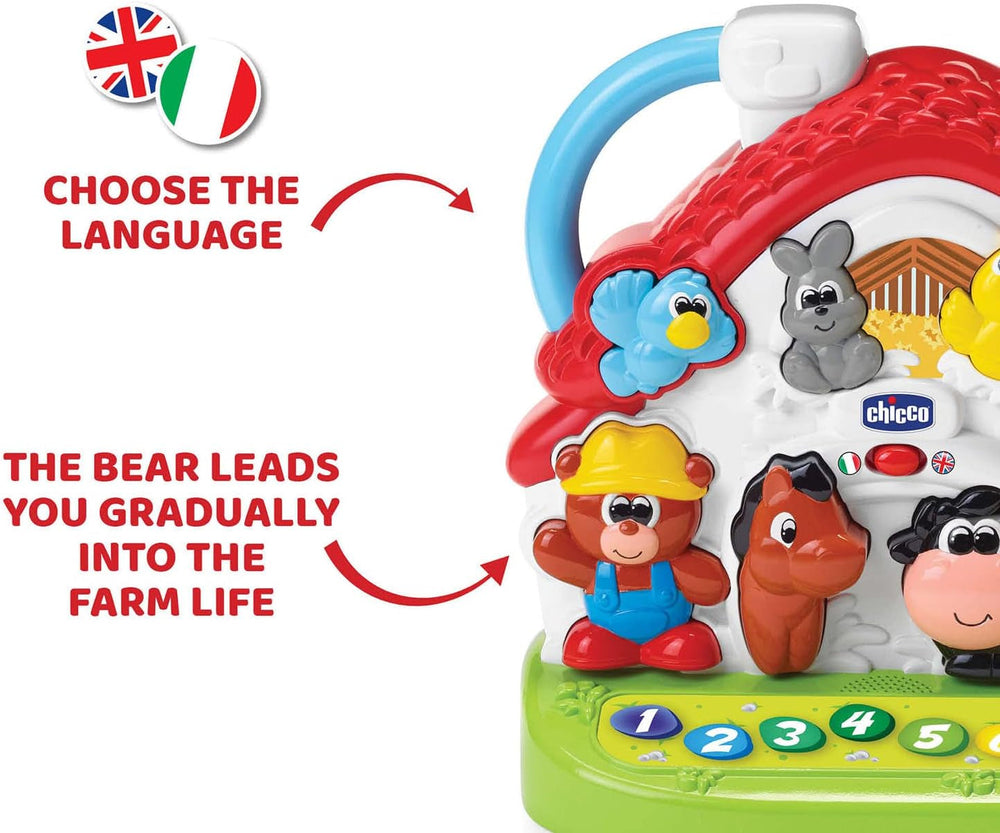 Chicco Ma New Farm, bilingue, empilable Naty Shop Jouets pour bébé