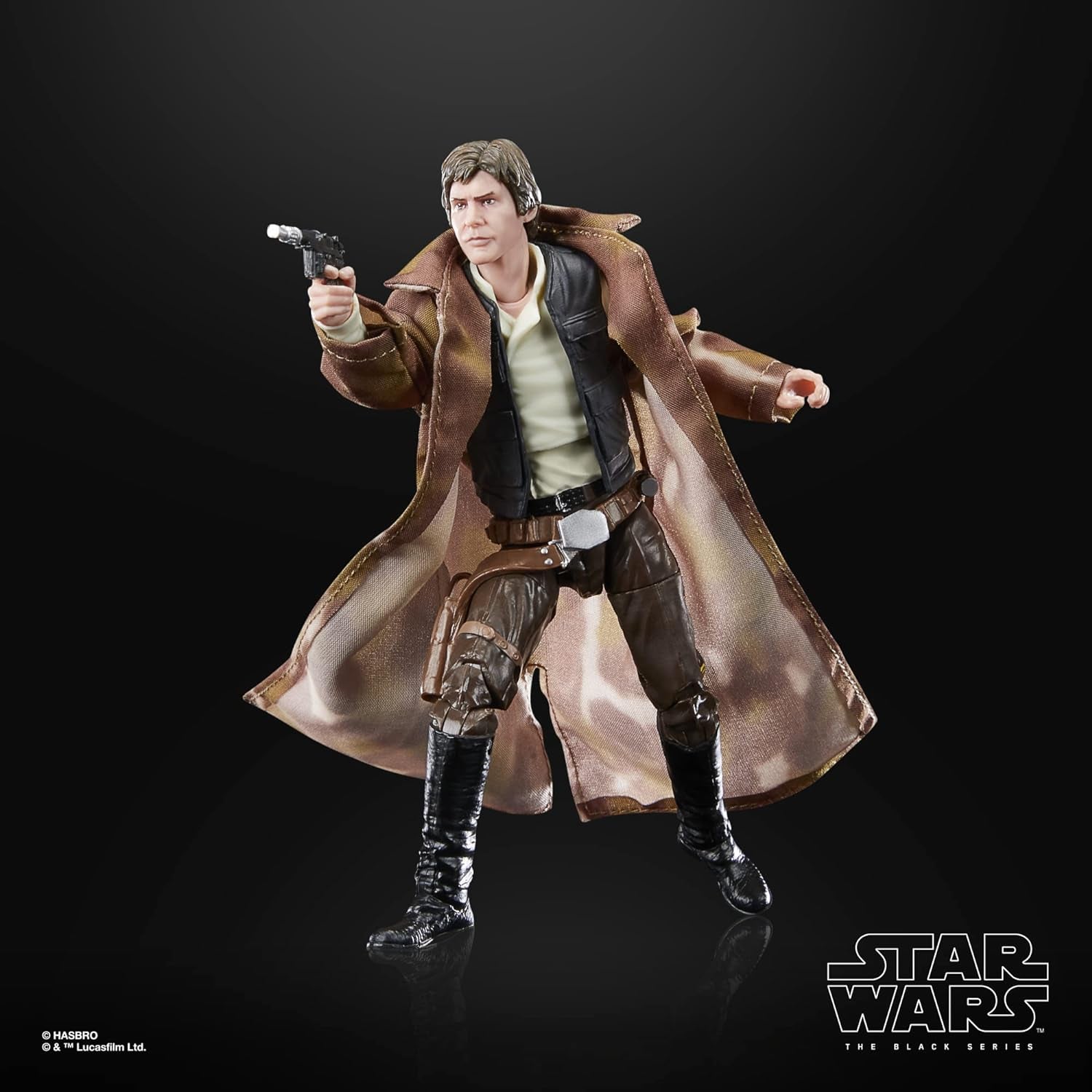Star Wars Black Series Han Solo, figurine d'action de 15 cm de haut Zu Wars : Le retour du chevalier Jedi Figurines Naty Shop