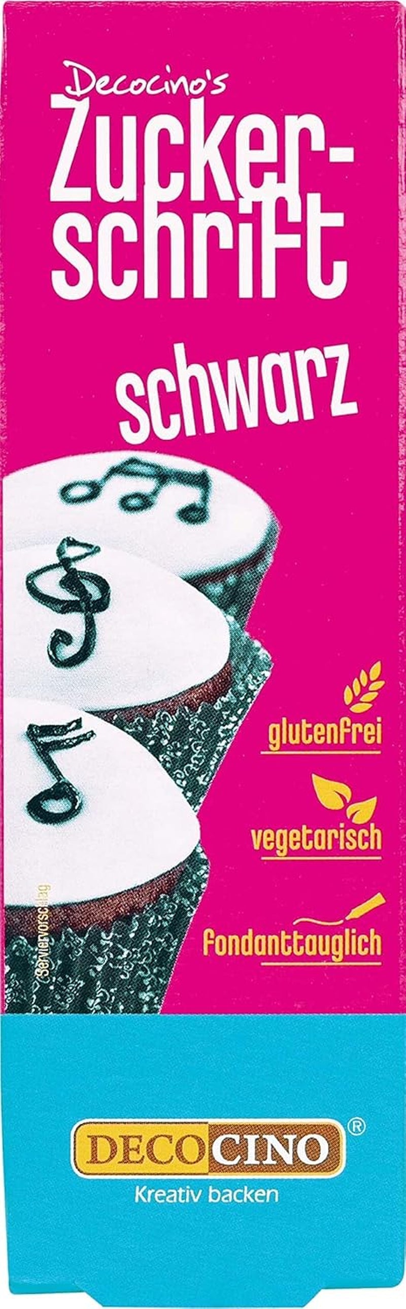 Decocino Lettrage en sucre rouge – Lettrage colorant alimentaire – Tube pratique pour étiqueter le fondant et le glaçage – Décorations de pâtisserie pour gâteaux, gâteaux et cupcakes ! (Paquet de 2)
