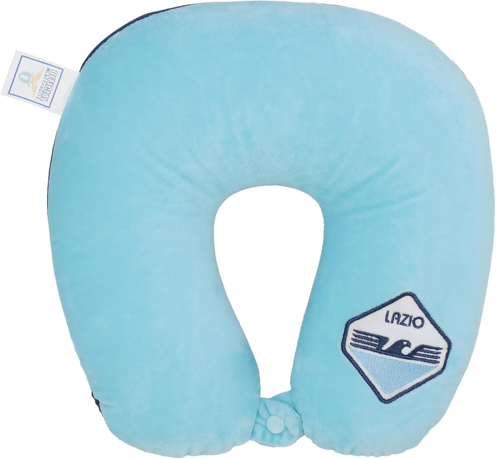 Only4Fan S.R.L. Oreiller cervical SS Lazio Produit officiel Oreillers de voyage Naty Shop Titre par défaut