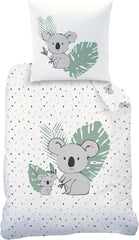 Linge de lit enfant, ours Koala, unisexe, 100% coton Linge de lit - enfant Naty Shop