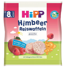 Snacking bio Barres Hipp millet, paquet de 7 (7 x 30g) Mère et Enfant Naty Shop 7 x 30 grammes Framboise