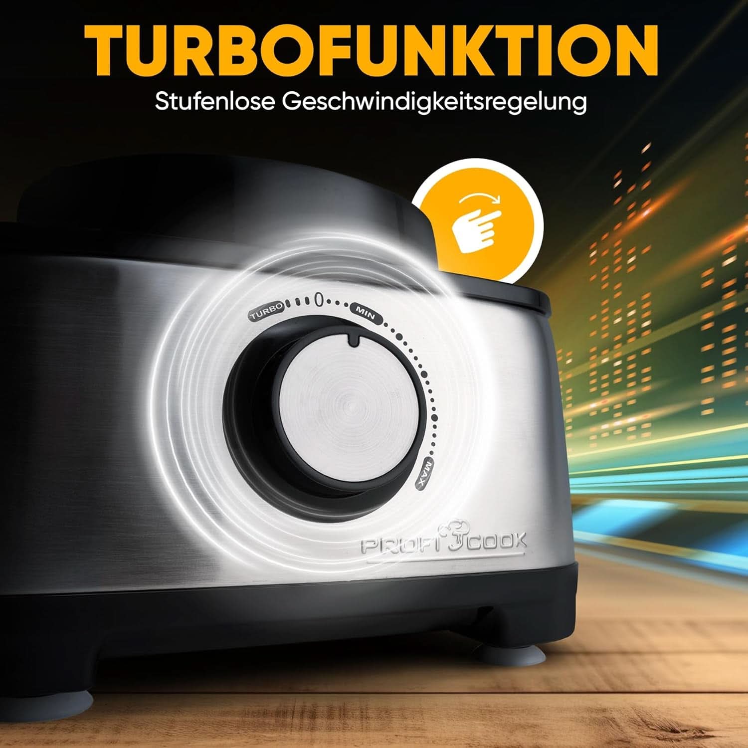 Robot de cuisine Proficook® 3en1 | Mixeur, robot culinaire et presse-agrumes, 1200 W Mère et Enfant Naty Shop