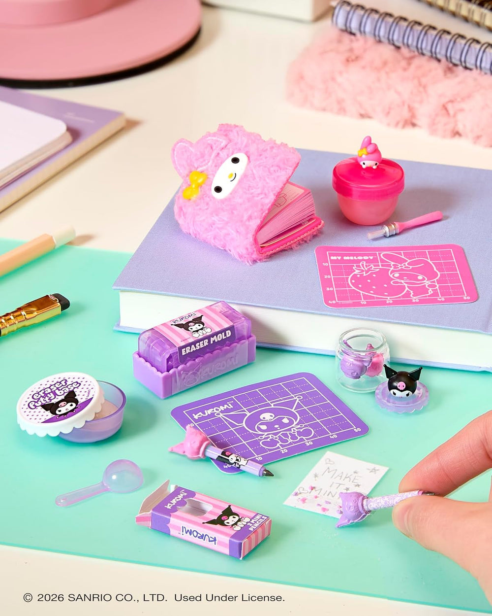 MGA's Miniverse Make It Mini Hello Kitty and Friends Serie 3 – Mini-Sammlerstücke, Sanrio, Retro-Schreibwaren-Nachbildungen, Basteln, DIY, für Sammler und Kinder ab 8 Jahren