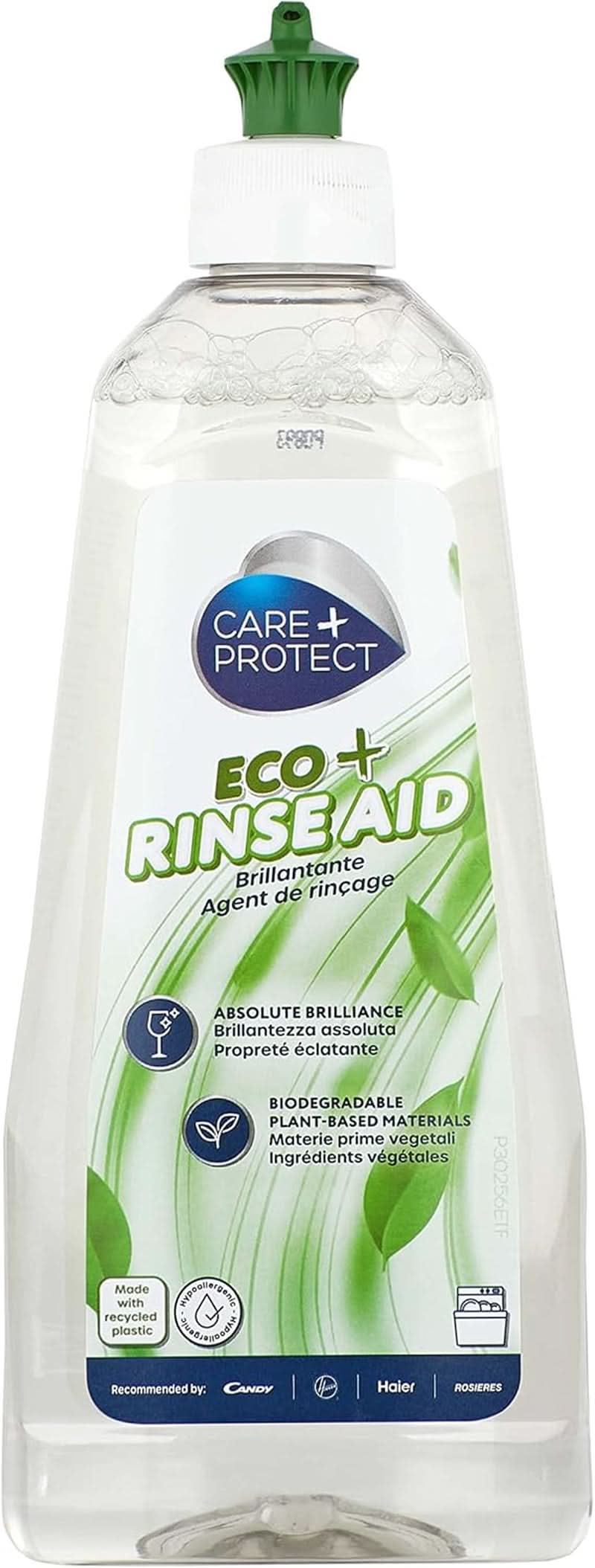 CARE + PROTECT - Gel écologique pour lave-vaisselle, hypoallergénique, 650 ml Naty Shop Détergent Eco+ pour laver la vaisselle