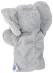 394070 Marionnette éléphant, gris Jouets Bebe Naty Shop