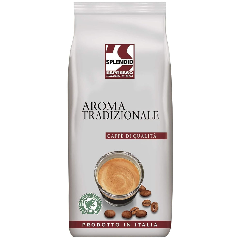 Boabe de cafea Splendid Aroma Tradizionale Espresso întregi 8 x 1kg