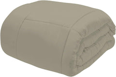 Linge de lit italien, couette d'hiver, taupe/crème, 250X200Cm Couettes et couettes Naty Shop