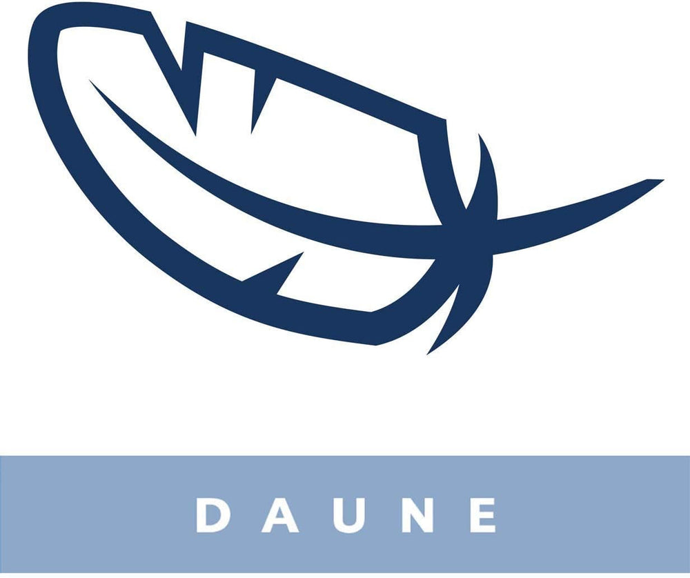 Couette duvet Billerbeck - Dorothea 90 - Couette toutes saisons - 135 X 200 Cm Couette en duvet véritable - Chaleur moyenne, blanc Couettes et couettes Naty Shop