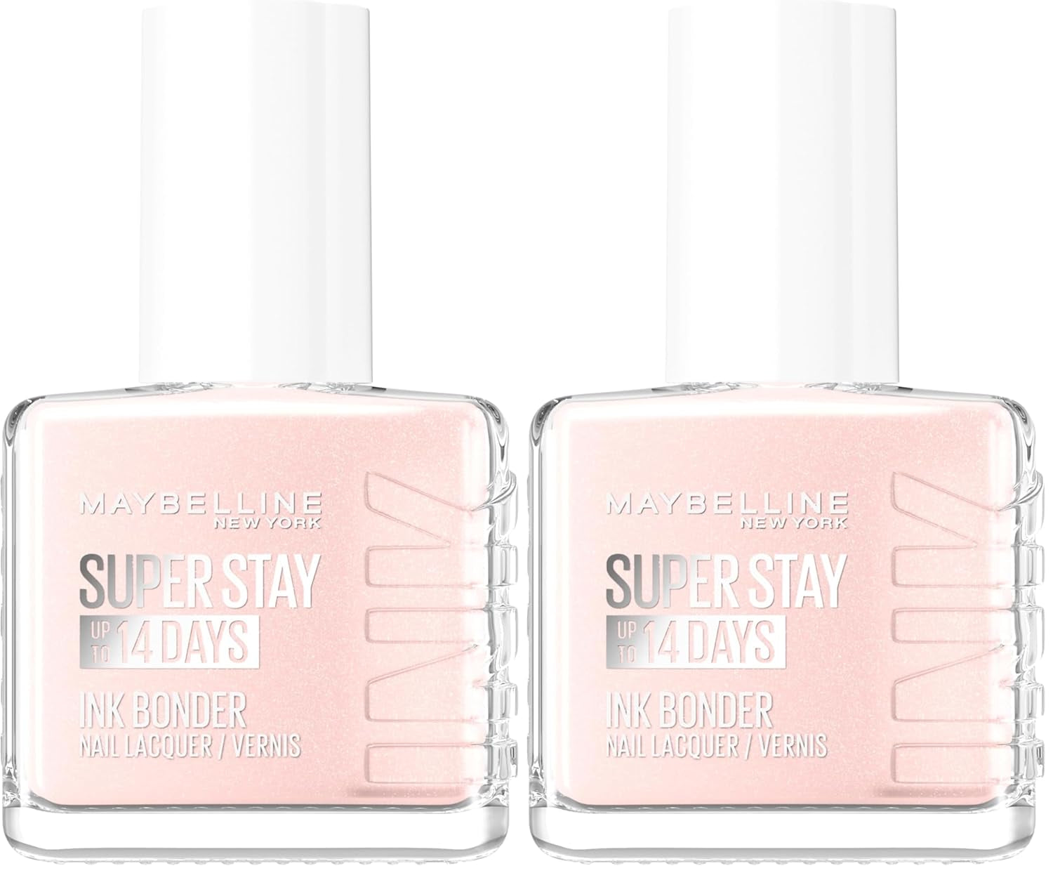 Oja Maybelline New York Super Stay Ink Bonder 078 Porcelain – ojă de lungă durată pentru unghii puternice și culoare intensă, 12,3 ml