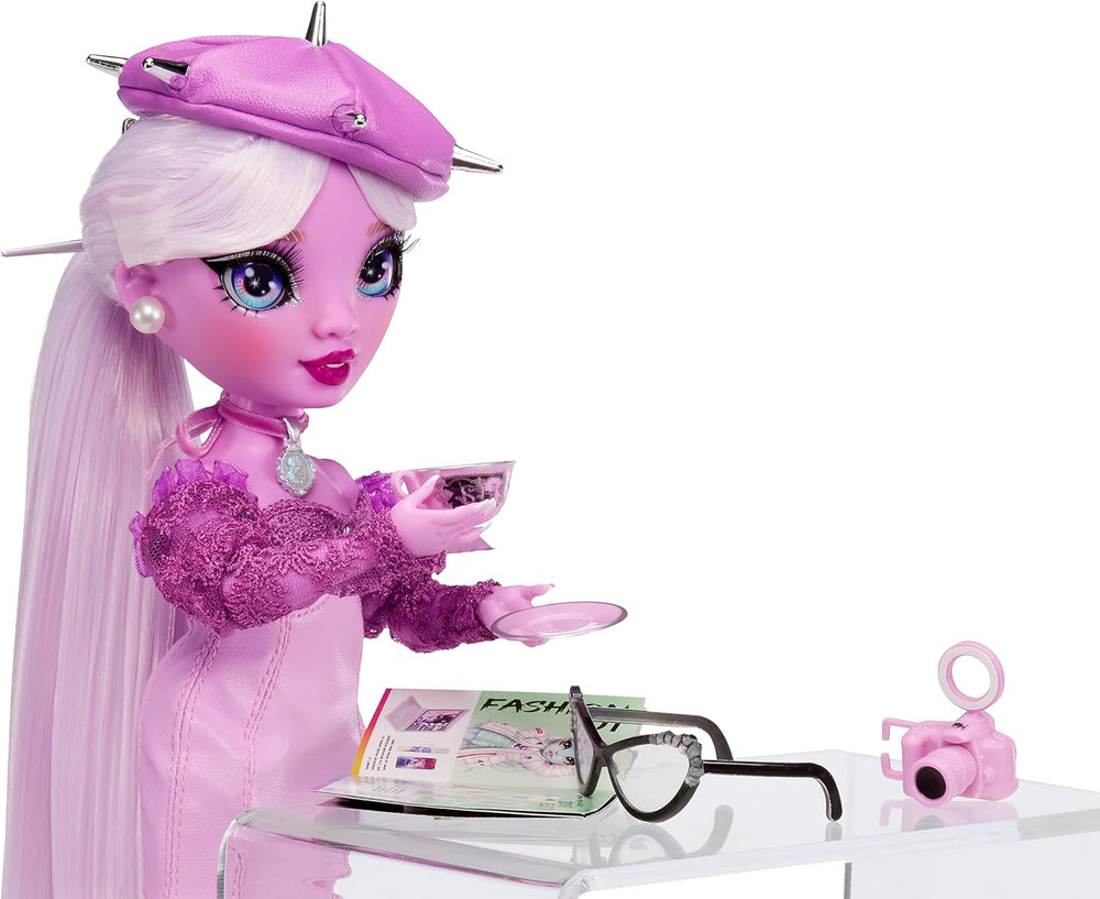 Rainbow High Shadow High F23 Poupée mannequin Violet