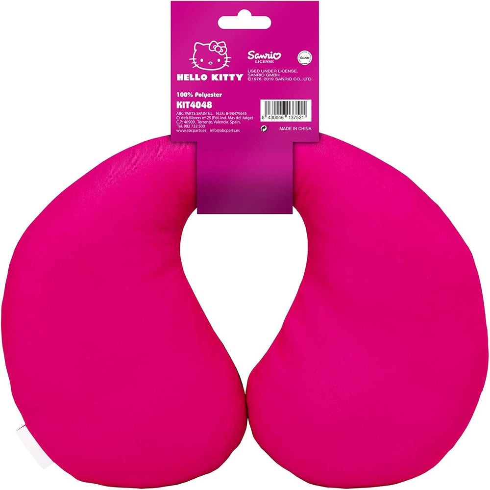 HELLO KITTY Oreiller cervical étoile pour garçons et filles. Confortable et fonctionnel. Universel, 100% lavable. Naty Shop oreillers de voyage