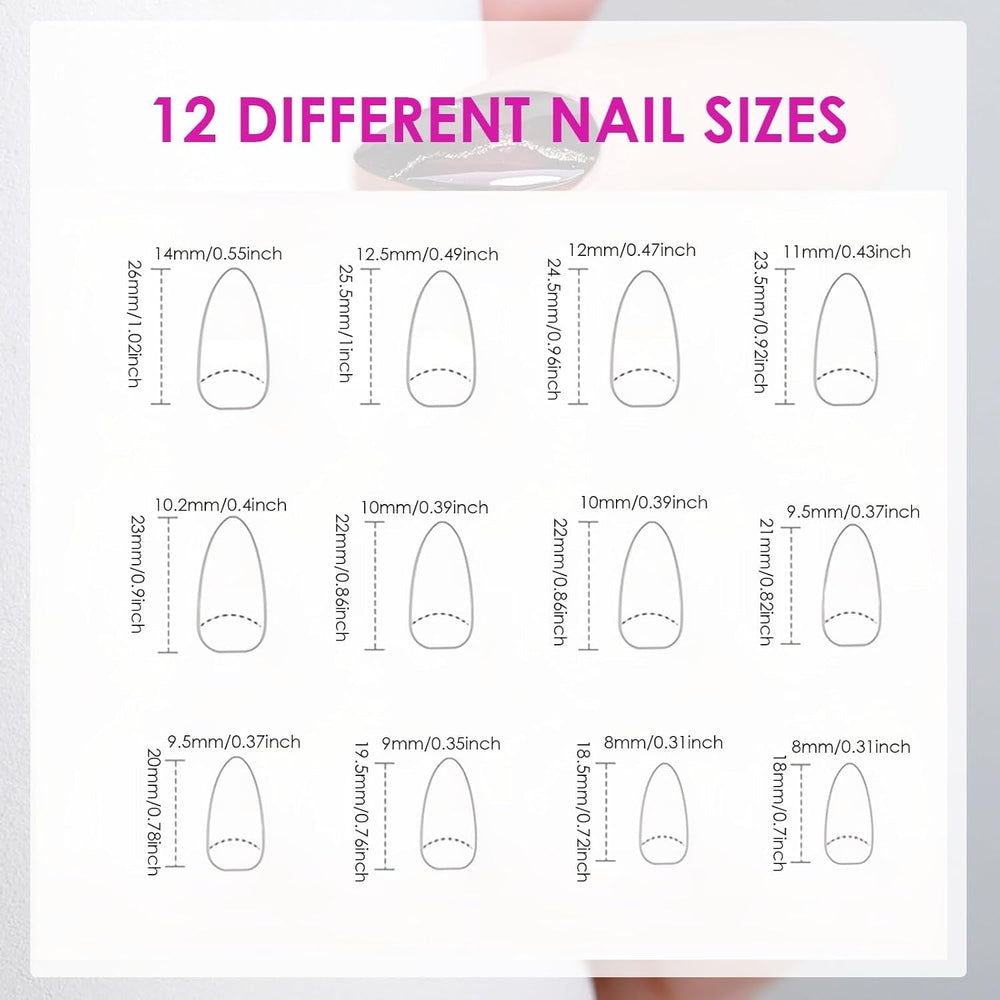 24 pièces faux ongles rouges et noirs colle sur faux ongles colle sur ongles pointes d'ongles en forme d'amande couverture complète faux ongles ensemble d'ongles à pression faux ongles rouges et noirs