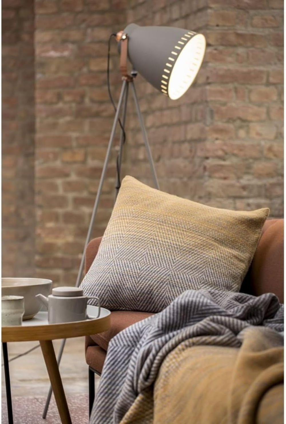 David Fussenegger couverture en coton 150X200 Cm couverture avec motif dégradé de couleur lits et couvertures moelleux David Fussenegger