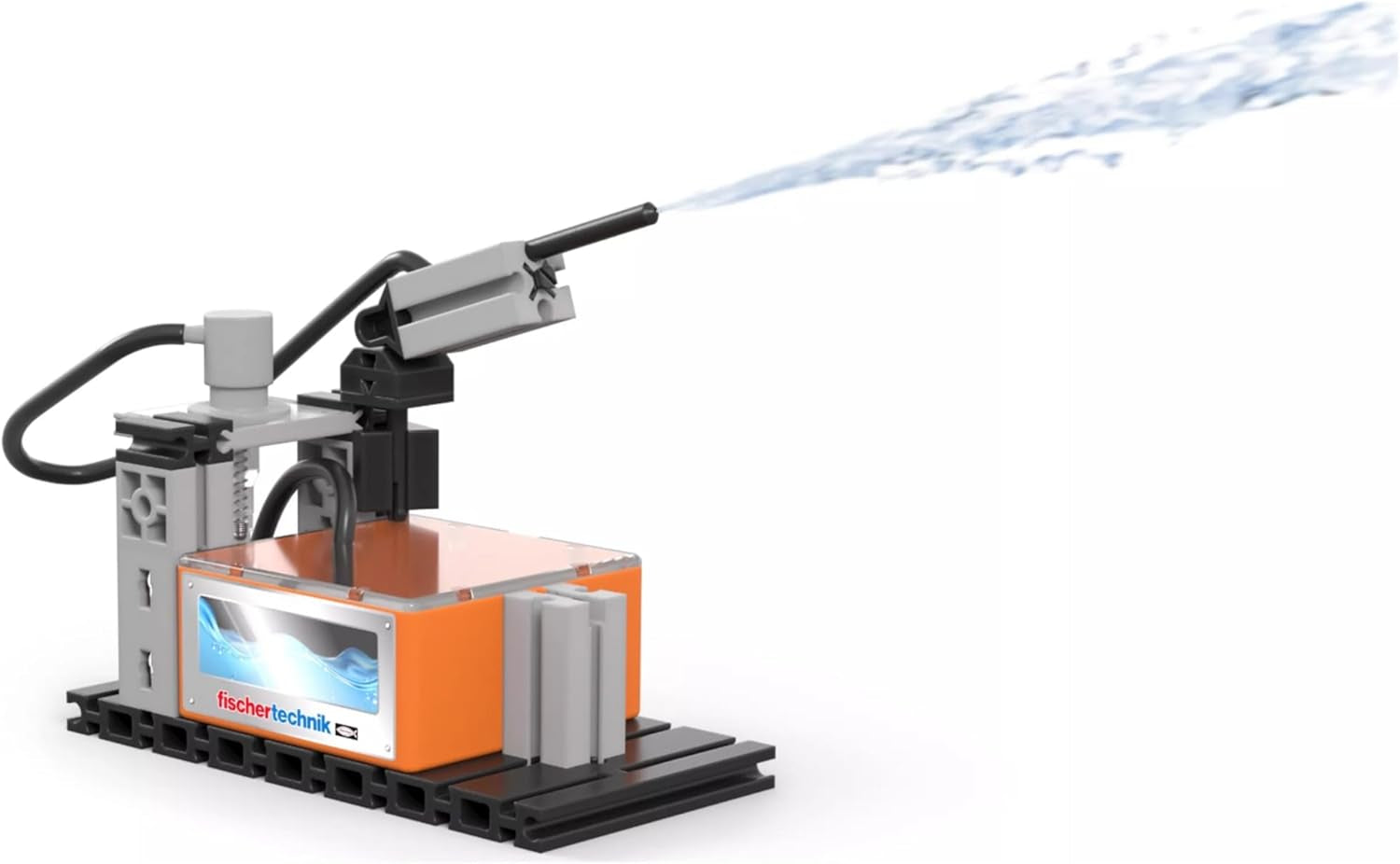 fischertechnik Junior Pro 576100 – Konstruktionsspielzeug für Kinder, Baukasten mit 7 Modellen inkl. Löschfahrzeuge, ab 5 Jahren, orange