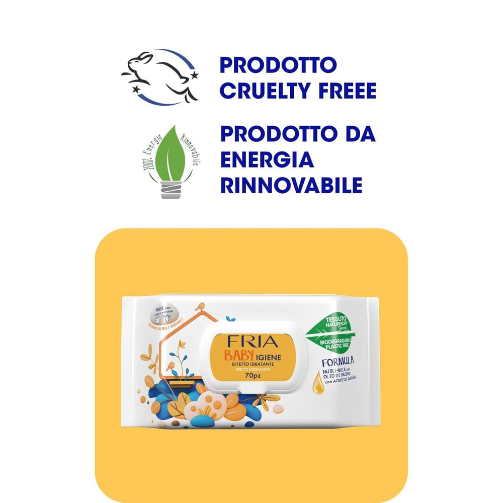 Pack de 70 lingettes humides Lingettes Humides Bébé Naty Shop