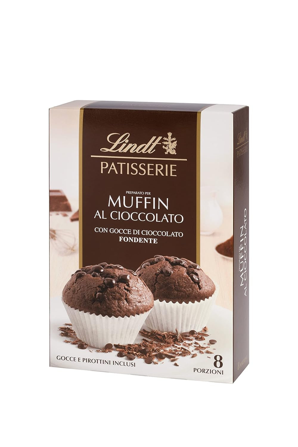 Lindt & Sprüngli Feines Backen Kuchenmischung, Backmischung, 8 Portionen, Lactosefrei, 400 G Mélange pour la pâtisserie et la cuisson des muffins Naty Shop