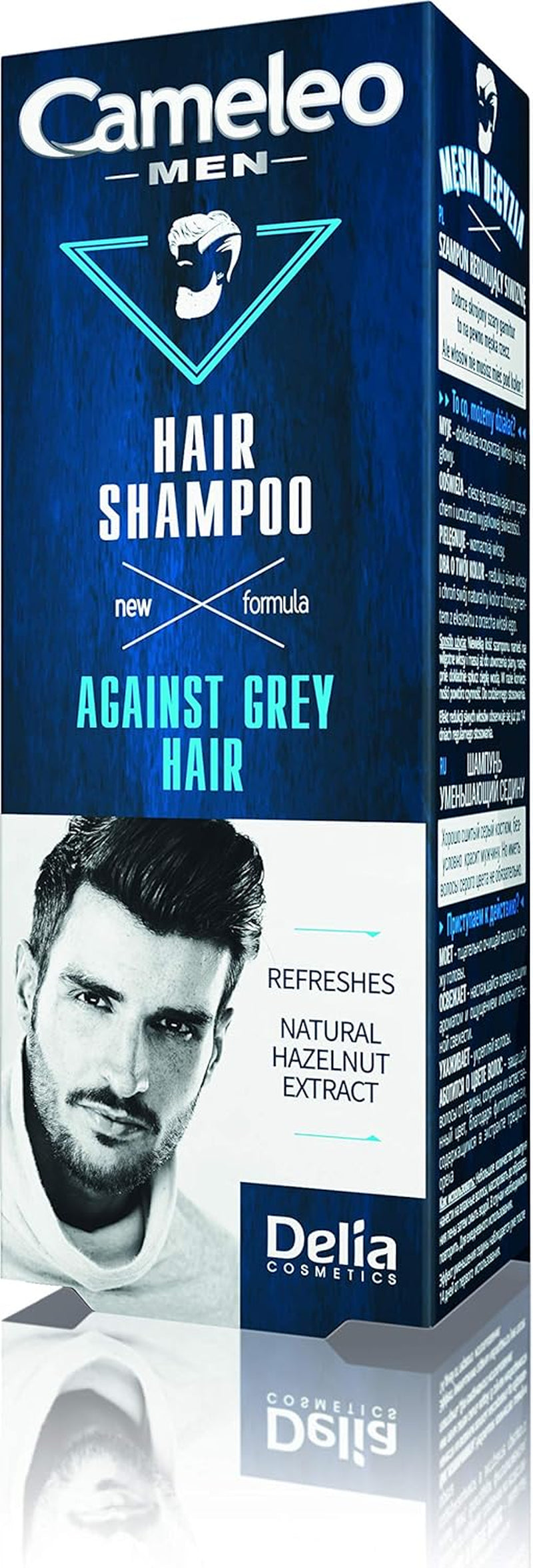 Cameleo Men - Nettoyant pour hommes contre la chute des cheveux, 150 ml Soins capillaires Naty Shop