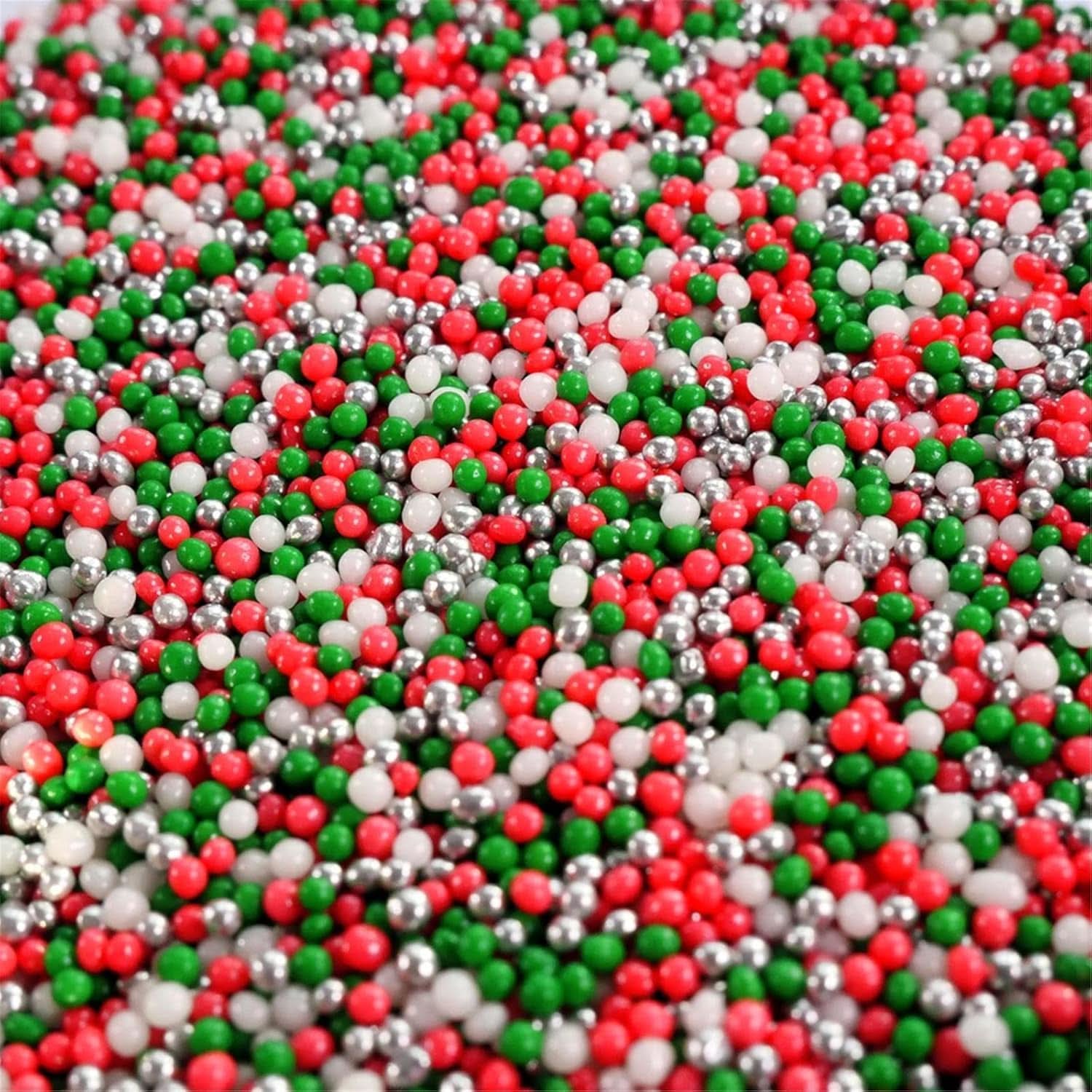 Sprinkle Hero Nonpareille Twinkle Christmas, 40 grammes Sprinkles Naty Shop 40 grammes