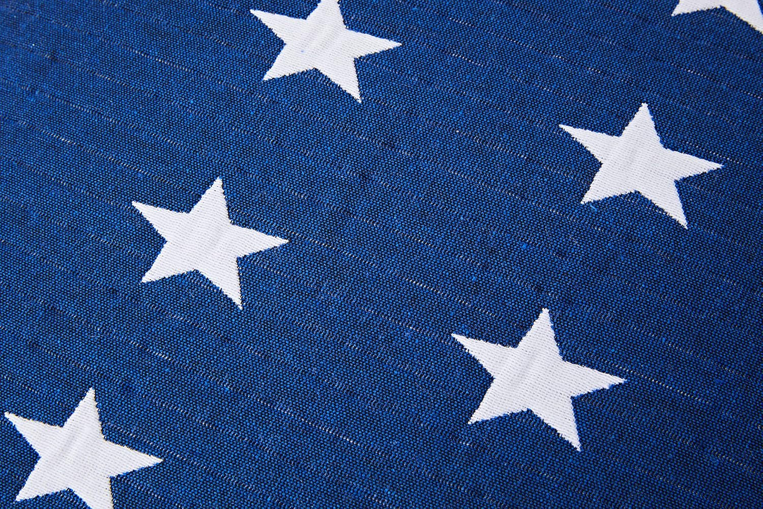 VIALMAN couvre-lit Sofia 10 lit king size | courtepointe étoile | taille de la couette 250 X 270 cm | couvre lit & jeté de canapé bleu marine Lits et Couvertures Besuche den VIALMAN-Store