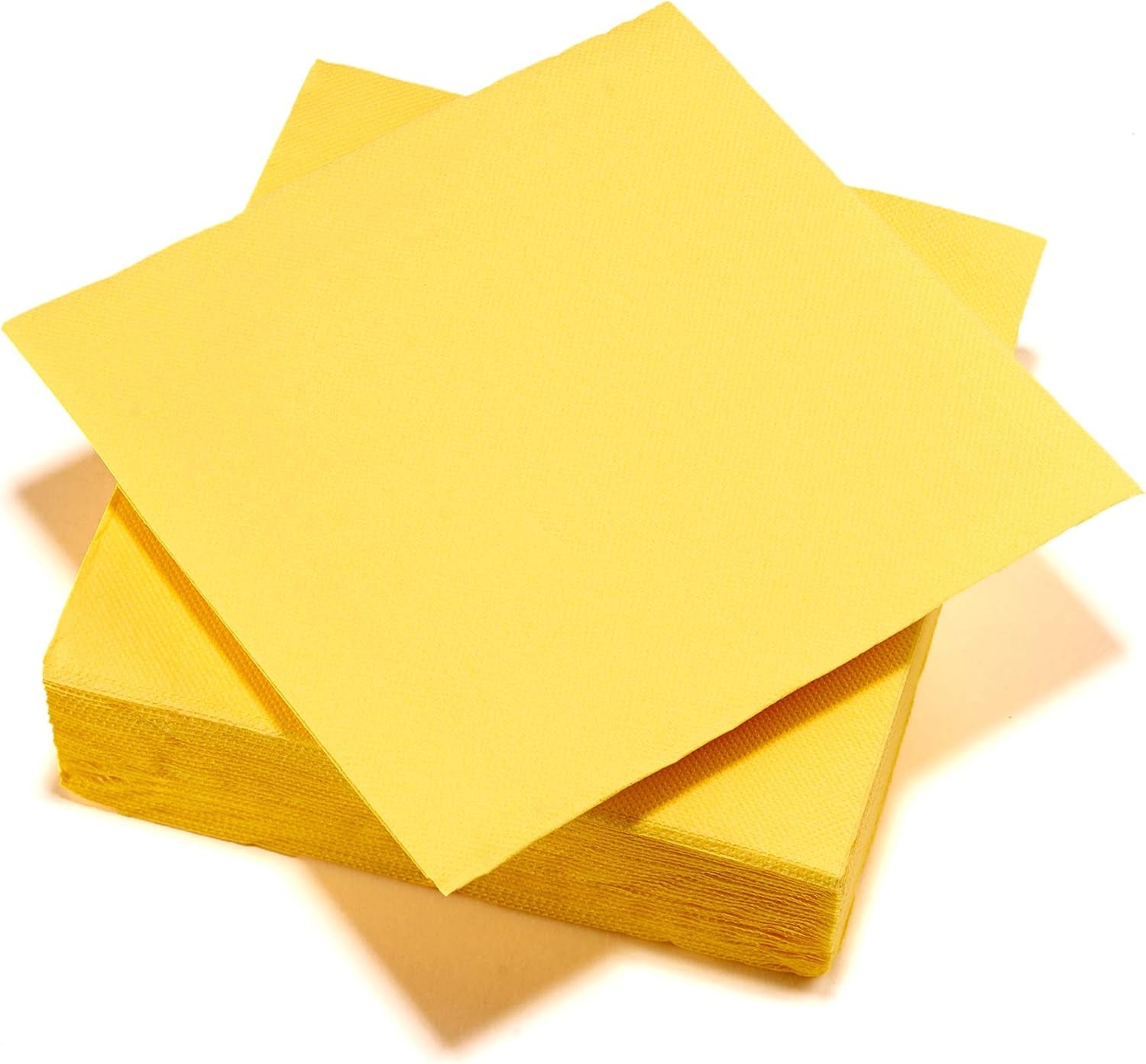 - Serviettes en papier Tex Touch - Noir - Serviettes certifiées Fsc® - Recyclables et Biodégradables - Lot de 40 grandes serviettes noires 38 X 38 Cm