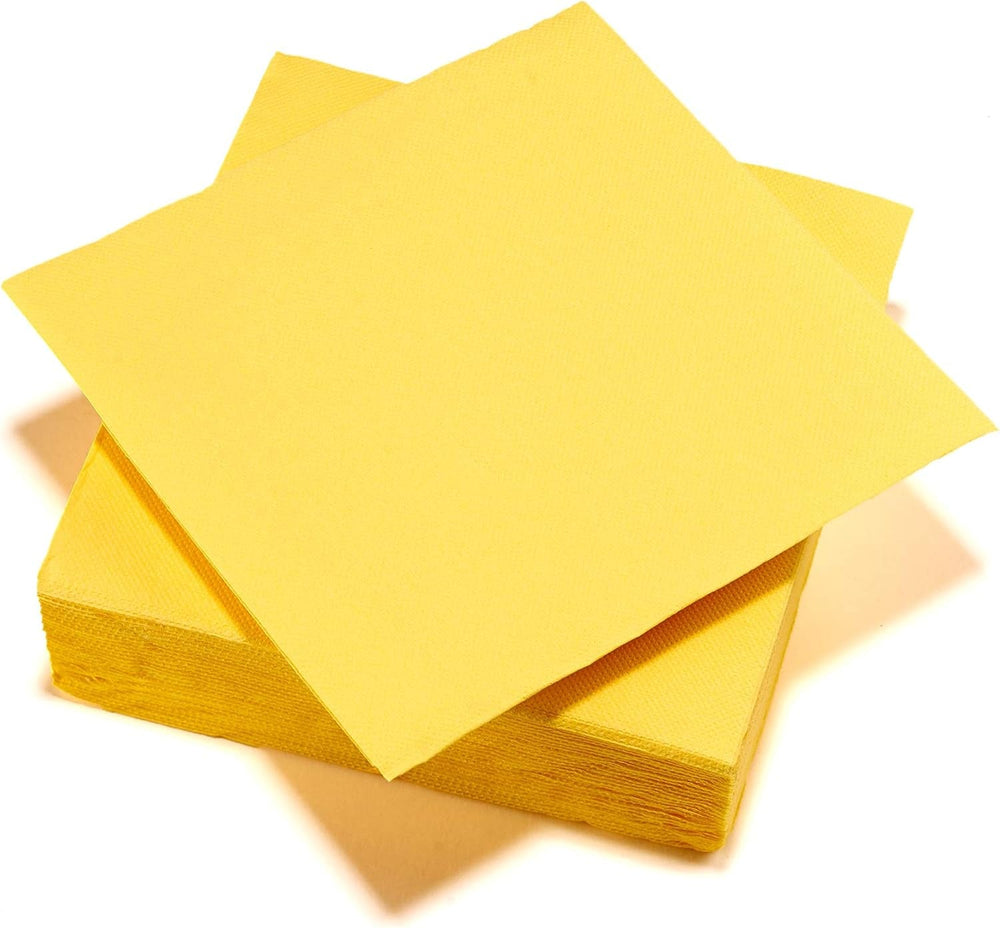 - Serviettes en papier Tex Touch - Noir - Serviettes certifiées Fsc® - Recyclables et Biodégradables - Lot de 40 grandes serviettes noires 38 X 38 Cm