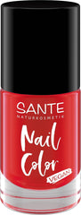 Oja SANTE Natural Cosmetics - Blooming Coral - 8 ml - vegană, 15-Free - uscare rapidă - durabilă - finisaj lucios - ingrediente naturale